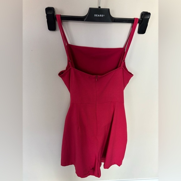 Small romper in a beautiful red and with front opening PTP is 15 size Summer 🤩 - Picture 2 of 3